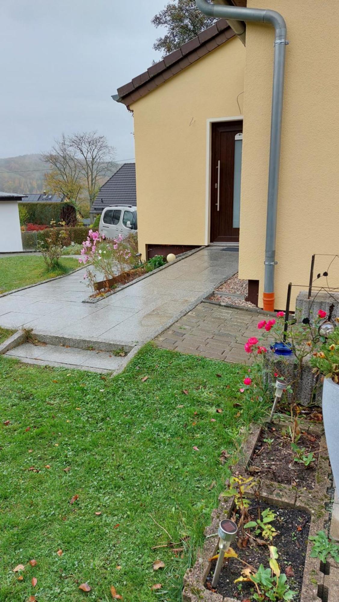 Ferienwohnung Am Flossgraben Bad Schlema Bagian luar foto
